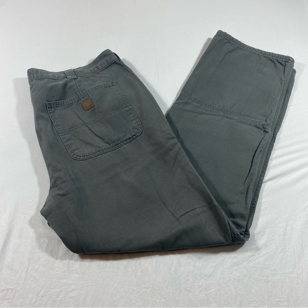Coleman flannel Lined Straight Pants Gray men’s pants outdoors cold weather 34
